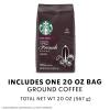 Starbucks K-Cup Coffee Pods, Flavored Hot Cocoa, Classic Hot Cocoa, 60 Keurig Pods(French Roast Ground)