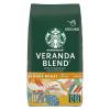Starbucks Ground Coffee, Blonde Roast Hot or Iced Coffee, Veranda Blend, Six 12 oz Bags​(Veranda Blend)
