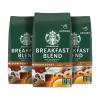 Starbucks Ground Coffee, Medium Roast Coffee, Decaf Pike Place Roast, 100% Arabica, 3 bags (12 oz each)(Breakfast)
