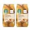 Starbucks Ground Coffee, Medium Roast Coffee, Decaf Pike Place Roast, 100% Arabica, 3 bags (12 oz each)(Caramel)