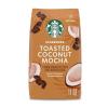 Starbucks Ground Coffee, Medium Roast Coffee, Decaf Pike Place Roast, 100% Arabica, 3 bags (12 oz each)(Toasted Coconut Mocha)