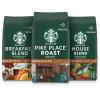 Starbucks Ground Coffee, Medium Roast Hot or Iced Coffee, Variety Pack, Three 12 oz Bags​(Medium Variety Pack)