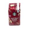 Starbucks Whole Coffee Beans, Medium Roast Hot or Iced Coffee, Breakfast Blend, Six 12 oz Bags​(Holiday Blend)