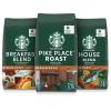 Starbucks Whole Coffee Beans, Medium Roast Hot or Iced Coffee, Variety Pack, Three 12 oz Bags(Medium Roast Variety Pack)