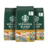 Starbucks Whole Coffee Beans, Starbucks Blonde Roast Hot or Iced Coffee, Veranda Blend, Six 12 oz Bags​(Veranda)