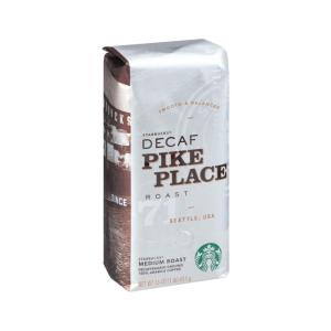 Starbucks Ground Coffee, Medium & Dark Roast Hot or Iced Coffee, Decaf Variety Pack, Three 12 oz Bags​(Pike)