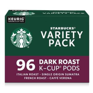 Starbucks K-Cup Coffee Pods, Flavored Hot Cocoa, Classic Hot Cocoa, 60 Keurig Pods(Dark Roast Mix)