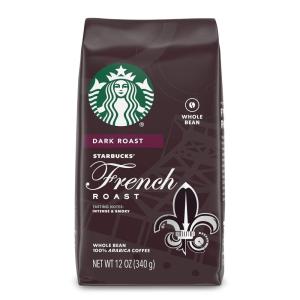 Starbucks K-Cup Coffee Pods, Flavored Hot Cocoa, Classic Hot Cocoa, 60 Keurig Pods(French Roast Whole Bean)