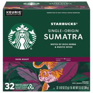 Starbucks K-Cup Coffee Pods, Flavored Hot Cocoa, Classic Hot Cocoa, 60 Keurig Pods(Herb  Spice)