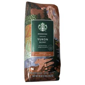 Starbucks Whole Coffee Beans, Medium Roast Hot or Iced Coffee, Pike Place Roast, Six 12 oz Bags​(Yukon Blend)