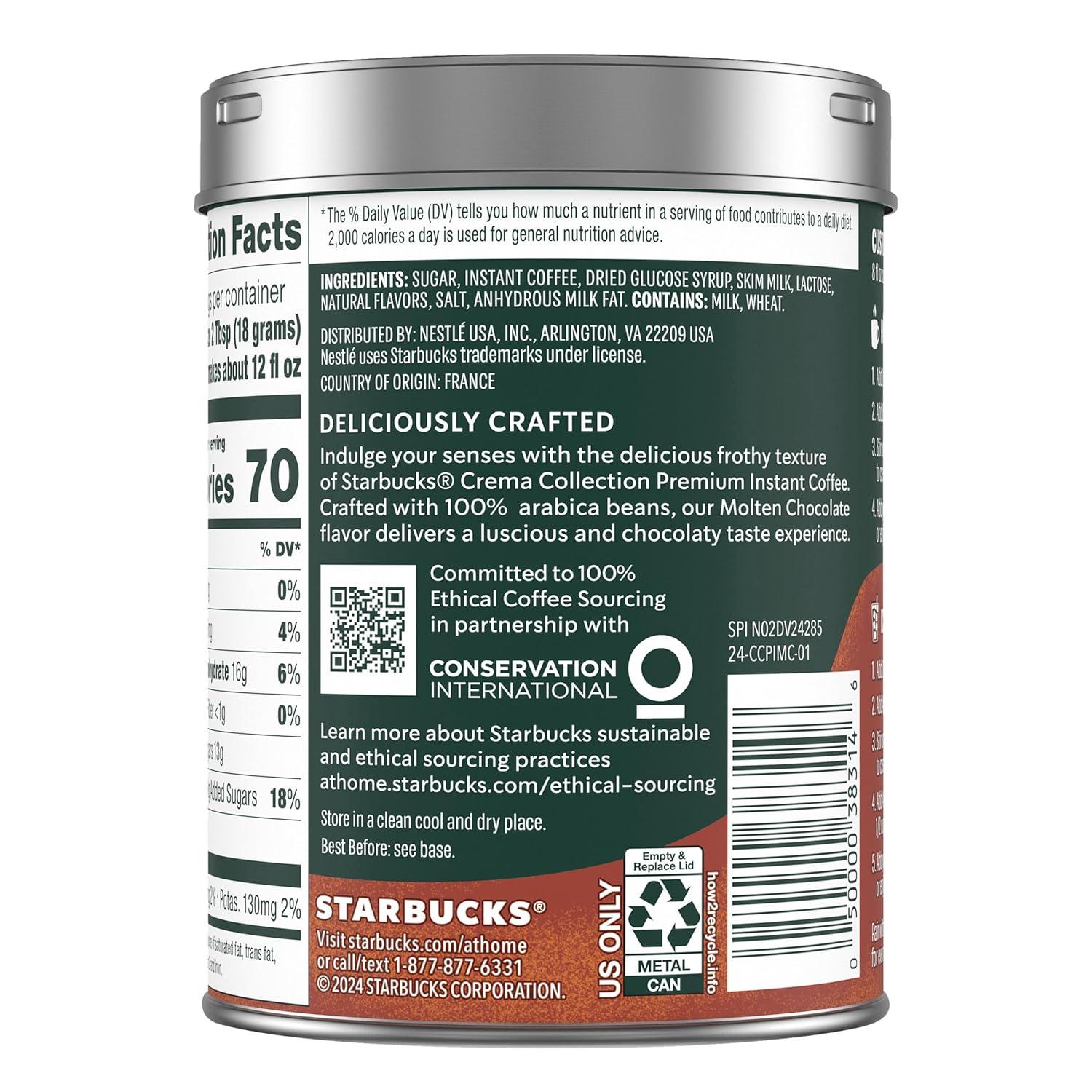 imageStarbucks Premium Instant Molten Chocolate