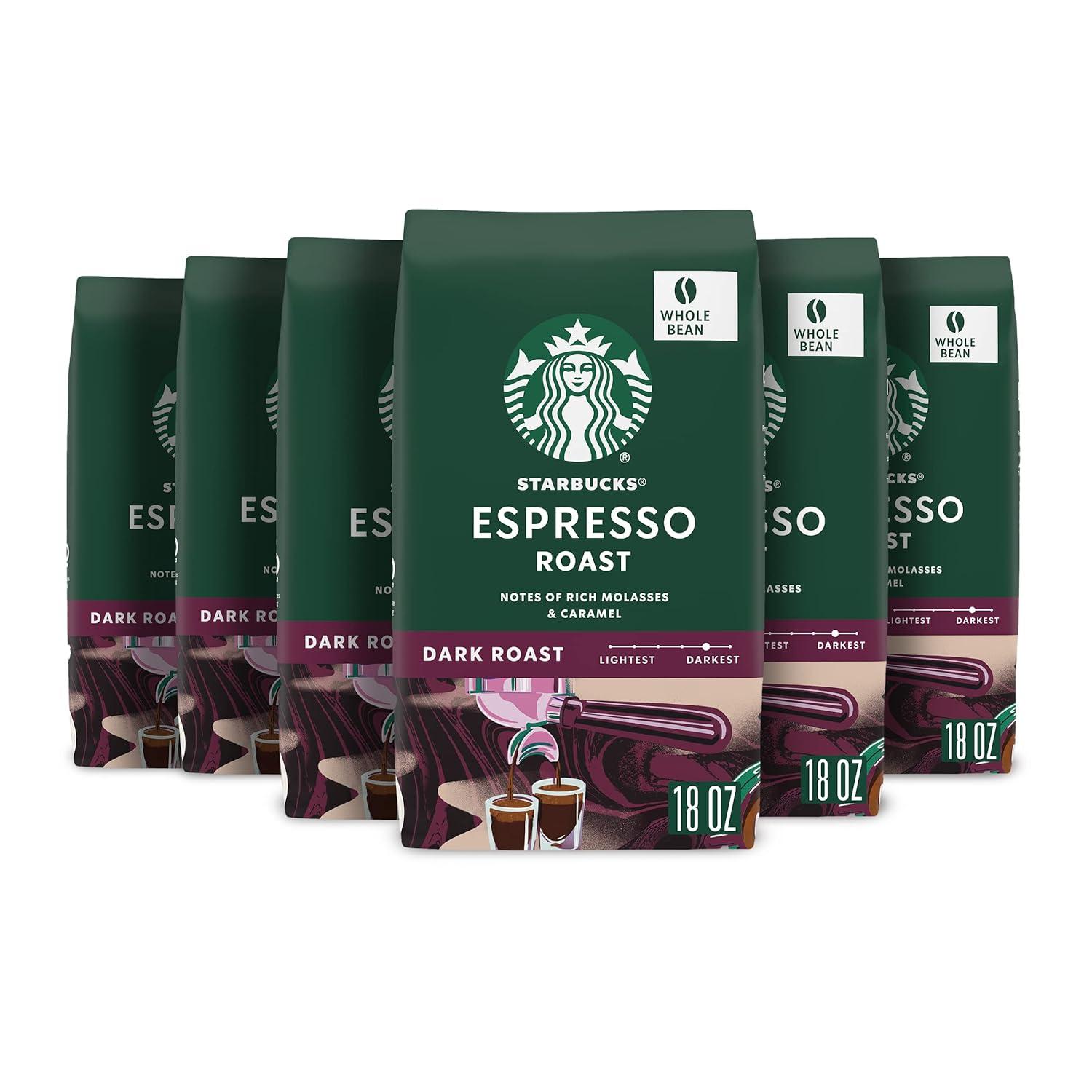 imageStarbucks Whole Bean Coffee Dark Roast Coffee Caff Verona 100 Arabica 1 bag 18 ozEspresso