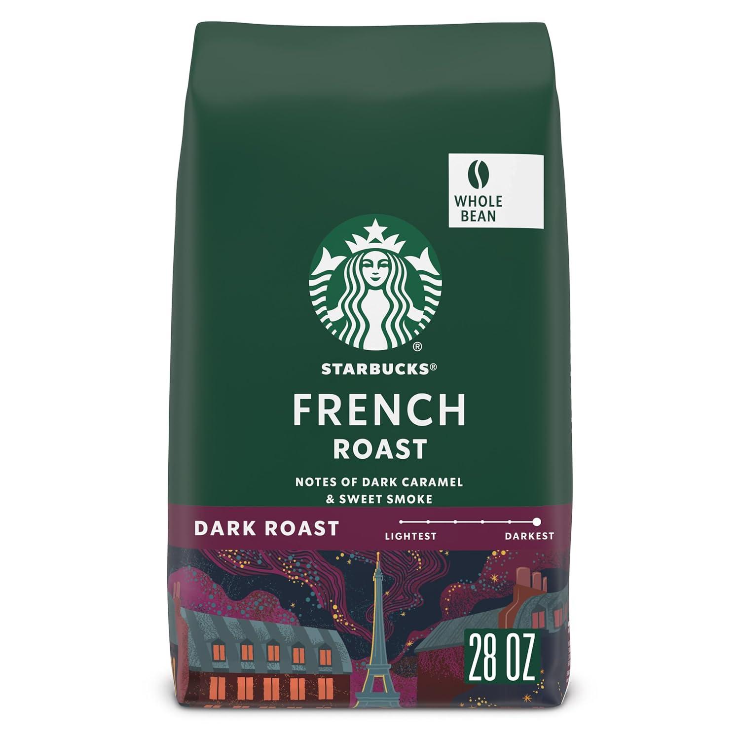 imageStarbucks Whole Bean Coffee Dark Roast Coffee Caff Verona 100 Arabica 1 bag 18 ozFrench Roast