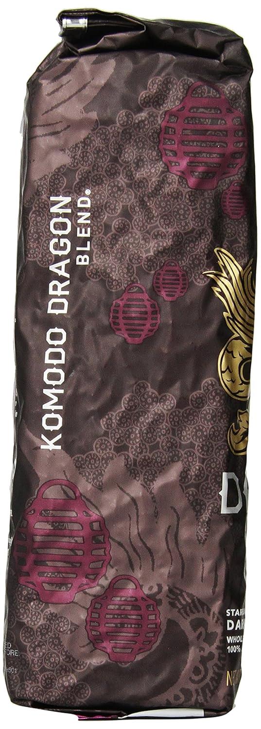 imageStarbucks Whole Bean Coffee Dark Roast Coffee Caff Verona 100 Arabica 1 bag 18 ozKomodo Dragon Blend