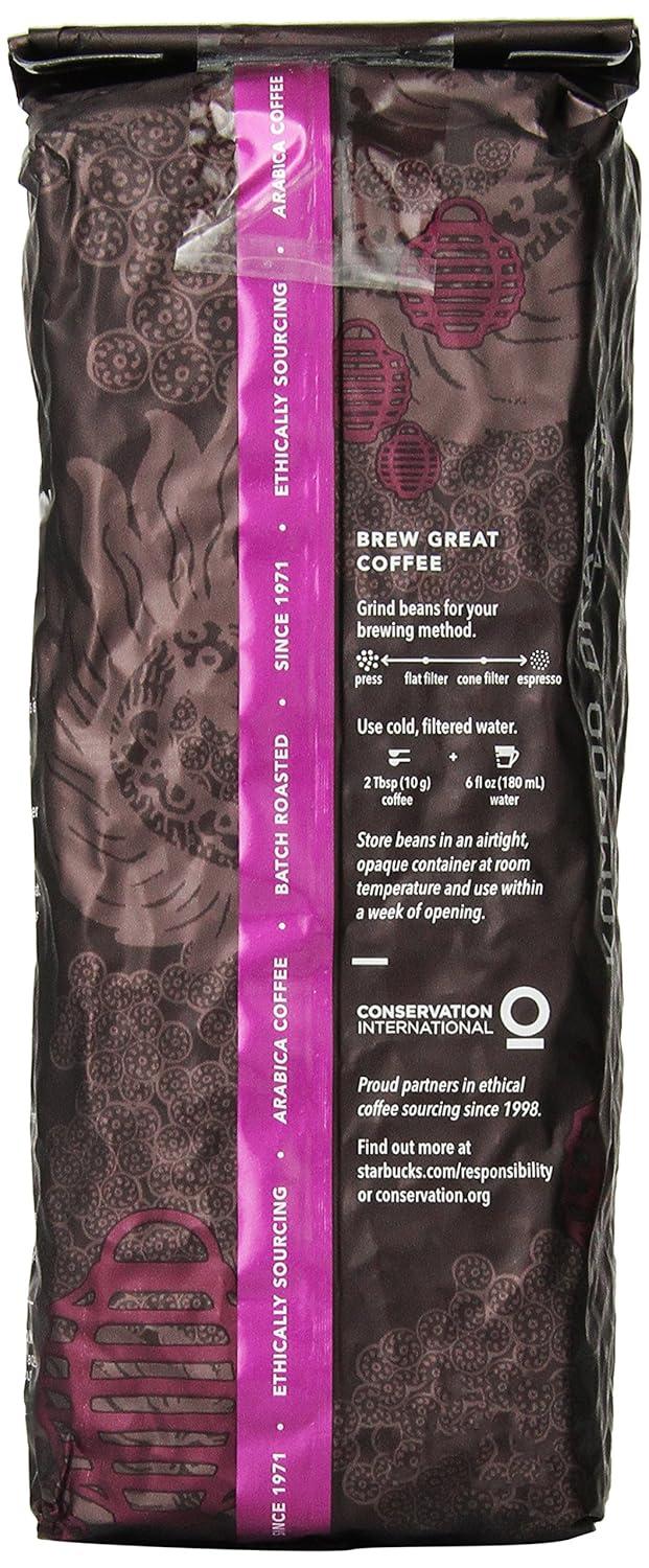 imageStarbucks Whole Bean Coffee Dark Roast Coffee Caff Verona 100 Arabica 1 bag 18 ozKomodo Dragon Blend