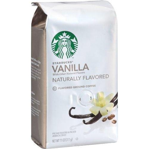 imageStarbucks Ground Coffee Dark Roast Hot or Iced Coffee Variety Pack Three 12 oz BagsVanilla