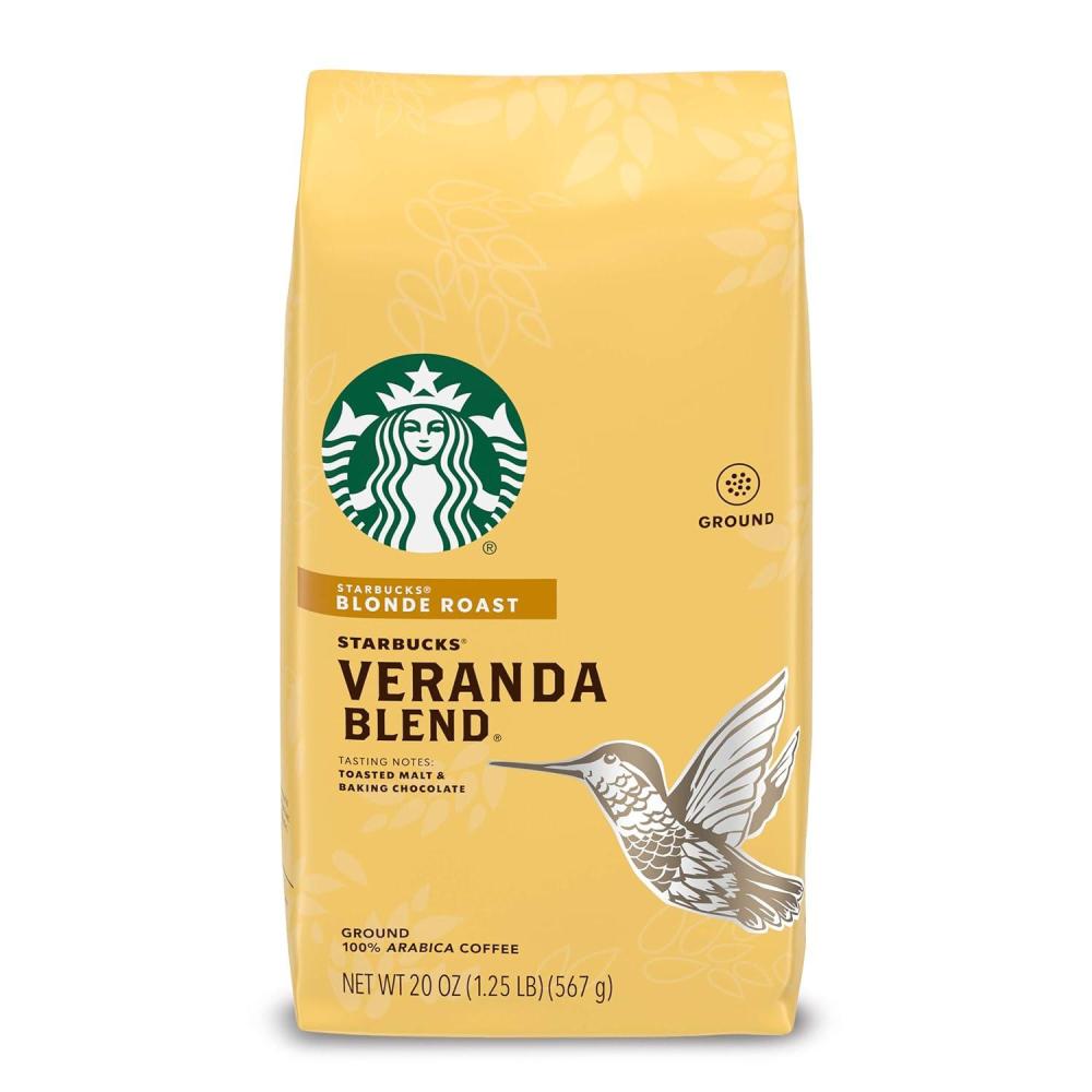 imageStarbucks Ground Coffee Dark Roast Hot or Iced Coffee Variety Pack Three 12 oz BagsVeranda