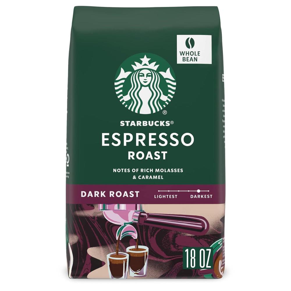 imageStarbucks Whole Bean Coffee Dark Roast Coffee Caff Verona 100 Arabica 1 bag 18 ozEspresso