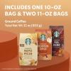 Starbucks Ground Coffee, Dark Roast Hot or Iced Coffee, Variety Pack, Three 12 oz Bags​(Fall Variety Pack)