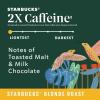 Starbucks K-Cup Coffee Pods, Starbucks Blonde Roast With 2X Caffeine, Hot or Iced Coffee, Veranda Blend, 60 Keurig Pods