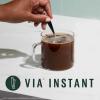 Starbucks VIA Instant Coffee Packets, Single Serve, Dark Roast Coffee, French Roast, 96 Packets ​(French Roast)