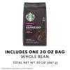 Starbucks Whole Bean Coffee, Dark Roast Coffee, Italian Roast, 100% Arabica, 6 bags (12 oz each)(Espresso)