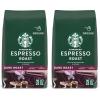 Starbucks Ground Coffee, Dark Roast Coffee, Espresso Roast, 100% Arabica, 1 bag (28 oz)(28 Ounce (Pack of 2))