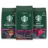 Starbucks Ground Coffee, Dark Roast Hot or Iced Coffee, Variety Pack, Three 12 oz Bags​(Dark Variety Pack)