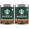 Starbucks Premium Instant Coffee, Starbucks Blonde Roast Coffee, Arabica Beans, Three 3.17 oz Tins(3.17 Ounce (Pack of 2))