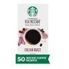 Starbucks VIA Instant Coffee Packets, Single Serve, Dark Roast Coffee, French Roast, 96 Packets ​(Italian Roast)