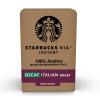 Starbucks VIA Instant Coffee Packets, Single Serve, Dark Roast Coffee, Italian Roast, 96 Packets(Decaf Italian Roast)