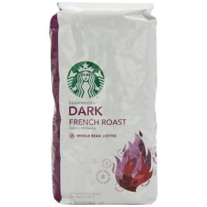 Starbucks Whole Bean Coffee, Dark Roast Coffee, Italian Roast, 100% Arabica, 6 bags (12 oz each)(French Roast Whole Bean)