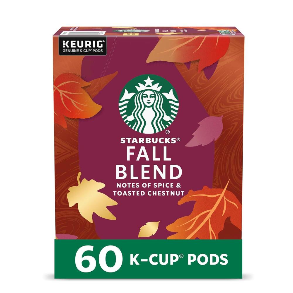 imageStarbucks KCup Coffee Pods Medium Roast Hot or Iced Coffee Pike Place Roast 96 Keurig Pods Fall Blend