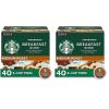Starbucks K-Cup Coffee Pods, Medium Roast Hot or Iced Coffee, Pike Place Roast, 96 Keurig Pods ​(Breakfast)