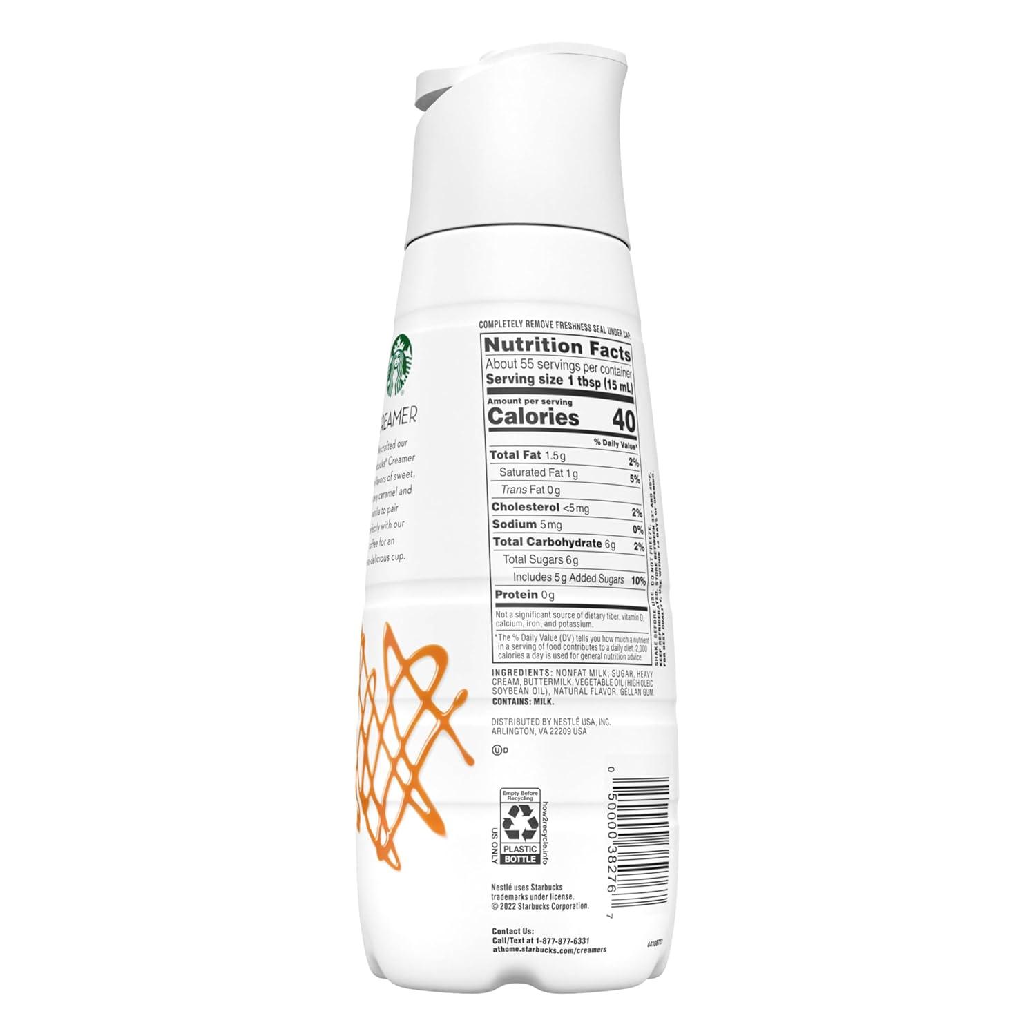 imageStarbucks Caramel Creamer 28 Fl Oz28 FZ