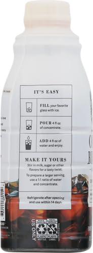 imageStarbucks Cold Brew Coffee Concentrate Madagascar Vanilla Flavored Iced Coffee 32 fl oz32 Fl Oz Pack of 4