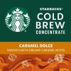 Starbucks Cold Brew Coffee Concentrate, Caramel Dolce Flavored Iced Coffee, 32 fl oz(Caramel)