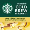 Starbucks Cold Brew Coffee Concentrate, Madagascar Vanilla Flavored Iced Coffee, 32 fl oz(32 Fl Oz (Pack of 1))