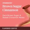 Starbucks Ground Coffee, Flavored Hot or Iced Coffee, Variety Pack, Three 11 oz Bags​(Brown Sugar Cinnamon)