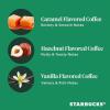 Starbucks Ground Coffee, Flavored Hot or Iced Coffee, Variety Pack, Three 11 oz Bags​(Flavored Variety Pack)