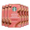 Starbucks Ground Coffee, Flavored Hot or Iced Coffee, Variety Pack, Three 11 oz Bags​(Brown Sugar Cinnamon)