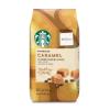 Starbucks Ground Coffee, Flavored Hot or Iced Coffee, Variety Pack, Three 11 oz Bags​(Caramel)
