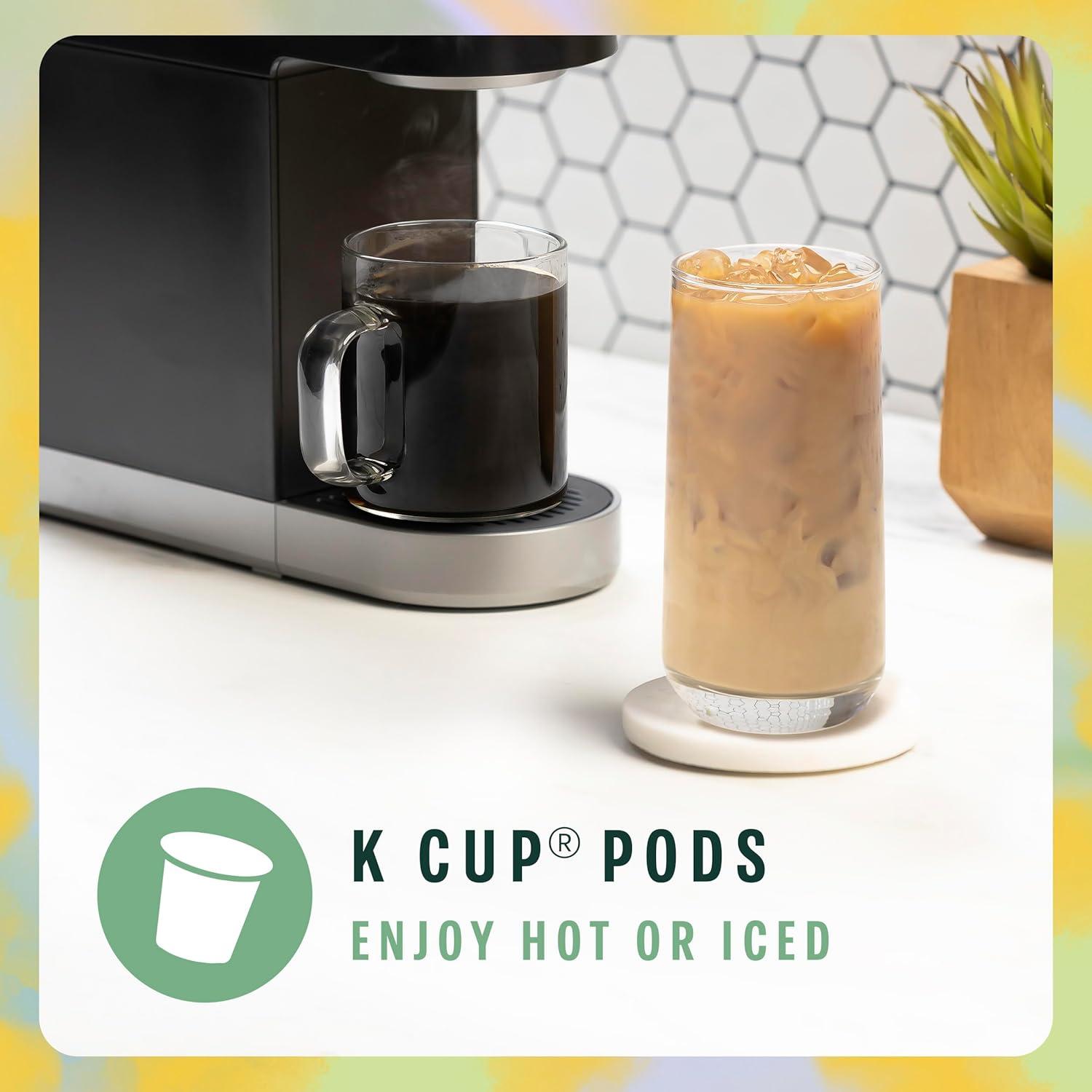 imageStarbucks KCup Coffee Pods Flavored Hot or Iced Coffee Brown Sugar Cinnamon 10 Keurig PodsBrown Sugar Cinnamon