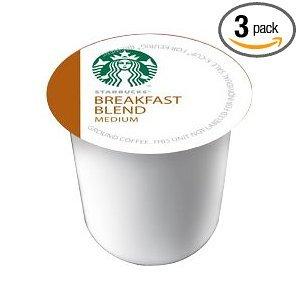 imageStarbucks KCup Coffee Pods Medium Roast Hot or Iced Coffee Breakfast Blend 10 Keurig Pods Breakfast Blend