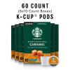 Starbucks K-Cup Coffee Pods, Flavored Hot or Iced Coffee, Toffeenut, 10 Keurig Pods(Caramel)