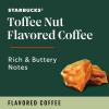 Starbucks K-Cup Coffee Pods, Flavored Hot or Iced Coffee, Toffeenut, 10 Keurig Pods(Toffeenut)