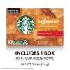 Starbucks K-Cup Coffee Pods, Toasted Coconut Mocha Flavored Coffee for Keurig Coffee Makers, 100% Arabica, Limited Edition, 1 Box (10 Pods)(Toffeenut)