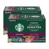 Starbucks K-Cup Coffee Pods, Dark Roast Coffee, Italian Roast, 100% Arabica, 1 box (10 pods)(Sumatra)
