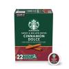 Starbucks K-Cup Coffee Pods, Flavored Hot or Iced Coffee, Toffeenut, 10 Keurig Pods(Cinnamon Dolce)