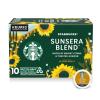 Starbucks K-Cup Coffee Pods, Sunsera Blend For Keurig Coffee Makers, 100% Arabica, 1 Box (10 Pods)